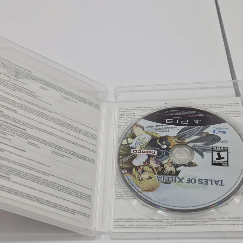 Tales of Xillia Sony PS3 PlayStation 3 Namco Bandai JRPG Complete CIB